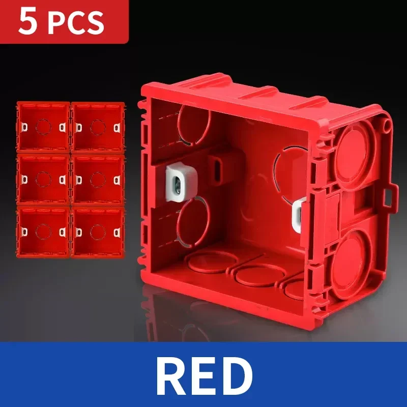 Colorful Recessed Electrical Outlet Boxes Set 7 Colorful Recessed Electrical Outlet Boxes Set - Image 7