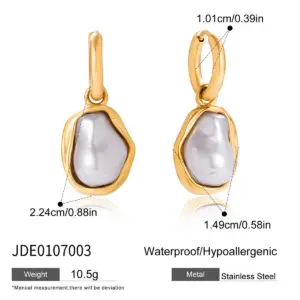 Elegant Gold Stainless Steel Pearls Earrings 13 Sbee8d2c245a44cb4aaaeee772169b851p