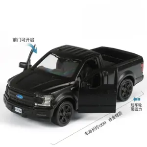 1:36 Ford F-150 Raptor Diecast Model in Black 11 Sbef8b4c0865a42c0b57c3889d9d635bcb