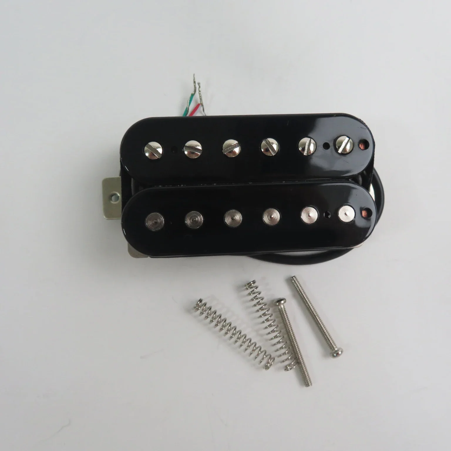 Black Humbucker Pickup Set for Electric Guitars 3 Black Humbucker Pickup Set for Electric Guitars - Image 3