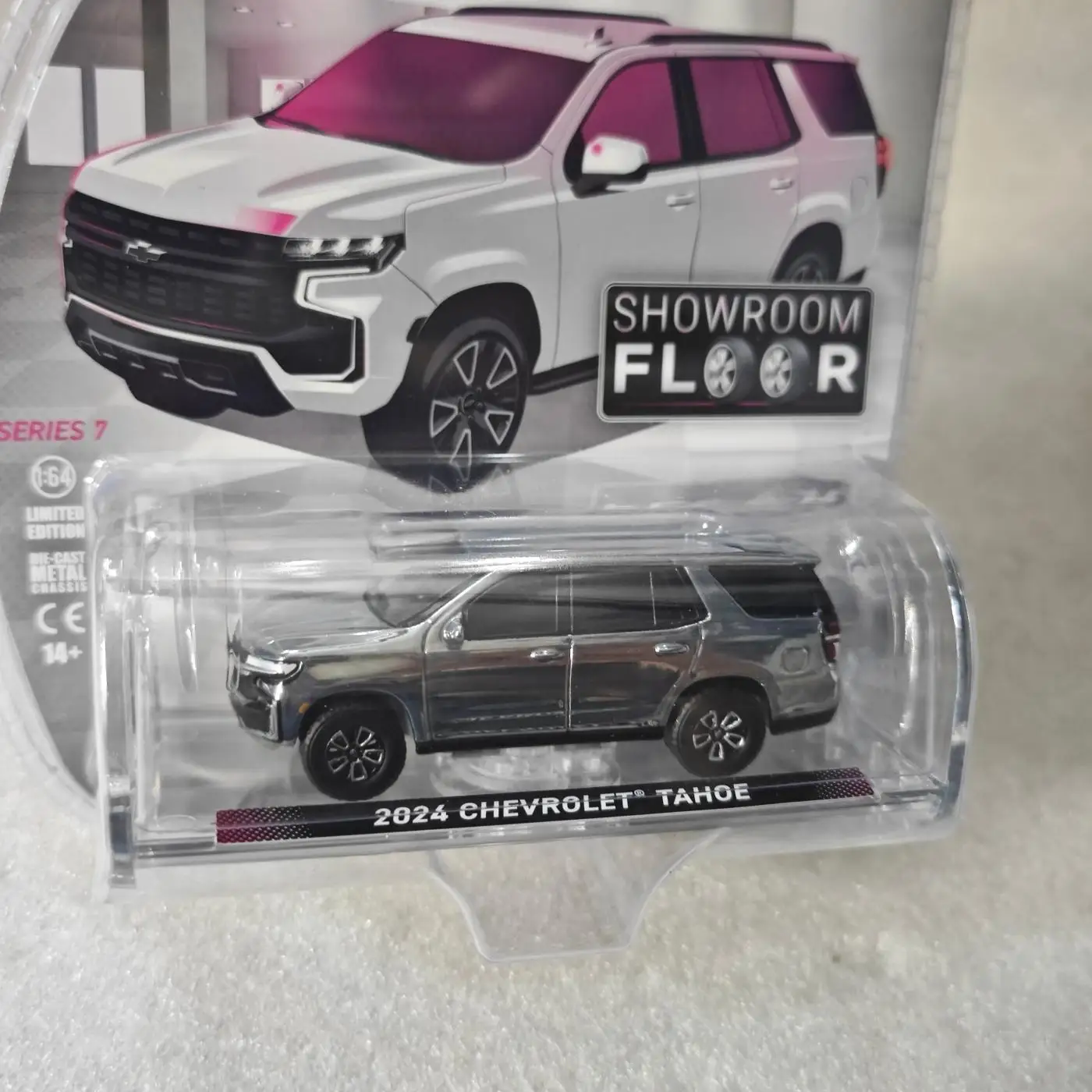 2024 Chevrolet Tahoe Silver Diecast Model 3 2024 Chevrolet Tahoe Silver Diecast Model - Image 3