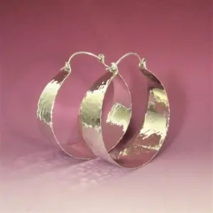 Silver Geometric Hoop Earrings for Women 10 Sbf23c25370664c82b230001a34a942a4M