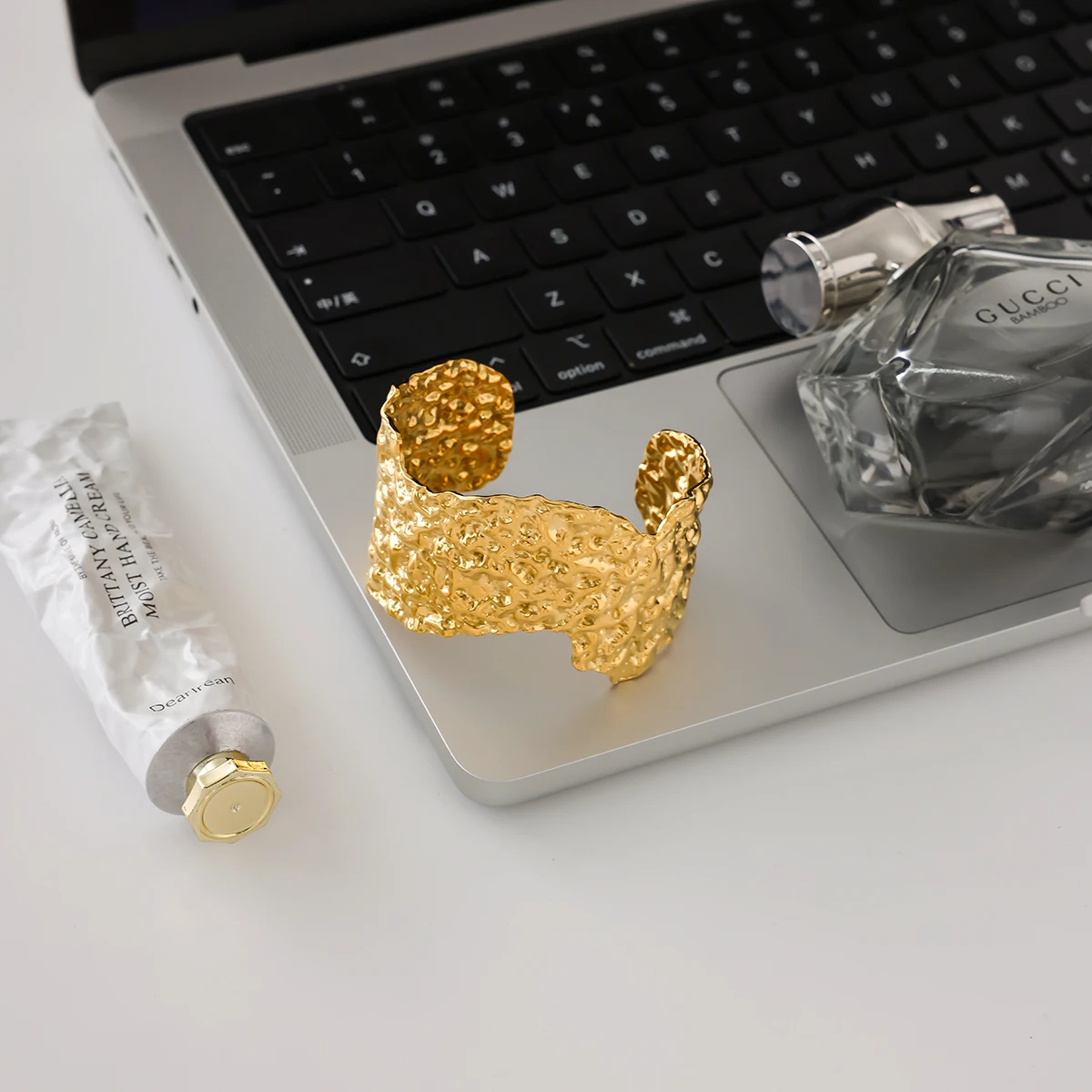 Exaggerated Stainless Steel Cuff Bracelet for Women 6 Exaggerated Stainless Steel Cuff Bracelet for Women - Image 6