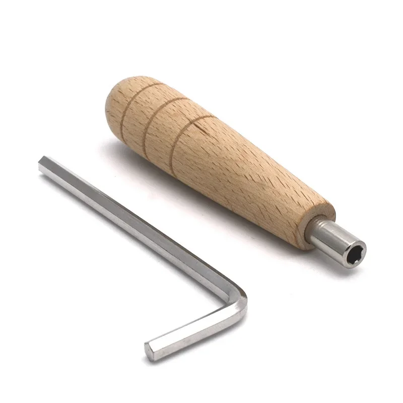 4mm Guitar Adjustment Wrench with Wooden Handle 3 4mm Guitar Adjustment Wrench with Wooden Handle - Image 3