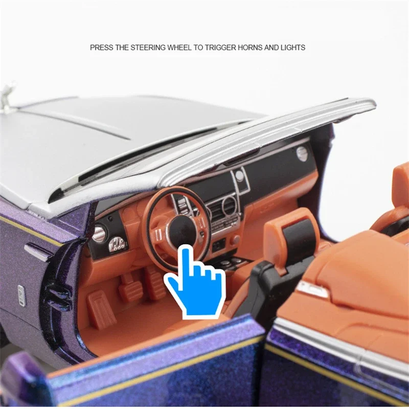 Luxurious 1:24 Scale Diecast Car Model 5 Luxurious 1:24 Scale Diecast Car Model - Image 5