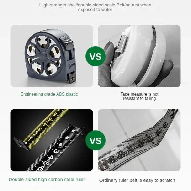 Durable 5m Stainless Steel Measuring Tape 5 Durable 5m Stainless Steel Measuring Tape - Image 5