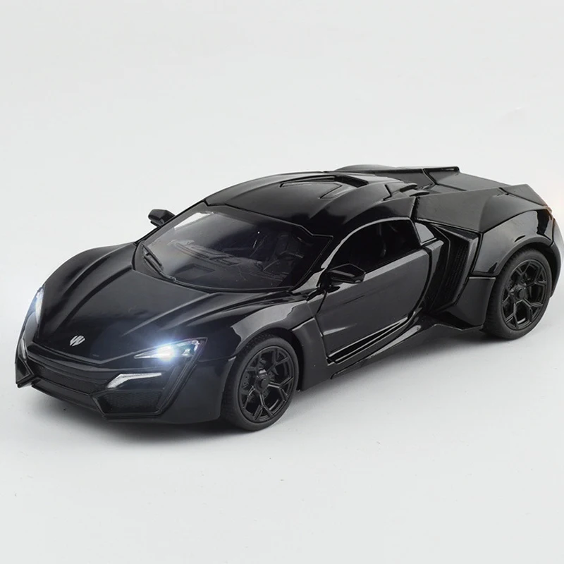 Mini Auto Lyken Hyper-Fast Sport Car Model 1:32 Scale 4 Mini Auto Lyken Hyper-Fast Sport Car Model 1:32 Scale - Image 4