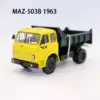 Vintage Soviet MAZ 503B Scale Model for Display
