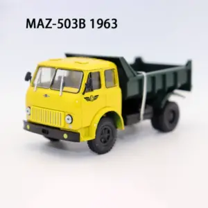 Vintage Soviet MAZ 503B Scale Model for Display
