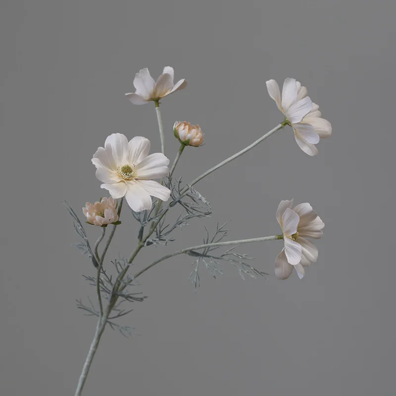 Artificial Flower Bouquet 60cm with Silver Stem 9 Artificial Flower Bouquet 60cm with Silver Stem - Image 9