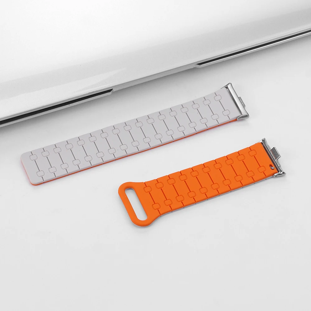 Redmi Watch 4/5 & Xiaomi Mi Band 9/8 Pro Silicone Strap 9 Redmi Watch 4/5 & Xiaomi Mi Band 9/8 Pro Silicone Strap - Image 9