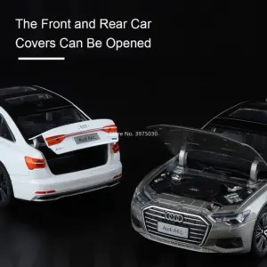 1:24 Scale A6L Diecast Car Model in Multiple Colors 12 Sc01dd44d66fb4c888c95e0955c51e531K