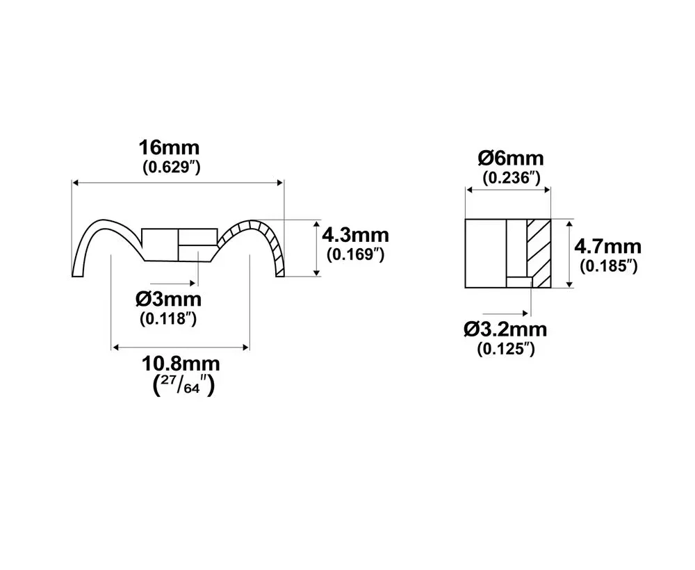 Vintage Steel Guitar String Retainer Tree for Tuning Stability 2 Vintage Steel Guitar String Retainer Tree for Tuning Stability - Image 2