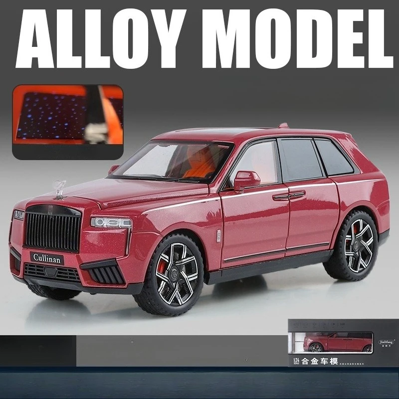 Rolls Royce Cullinan 1:24 Scale Diecast Model 8 Rolls Royce Cullinan 1:24 Scale Diecast Model - Image 8