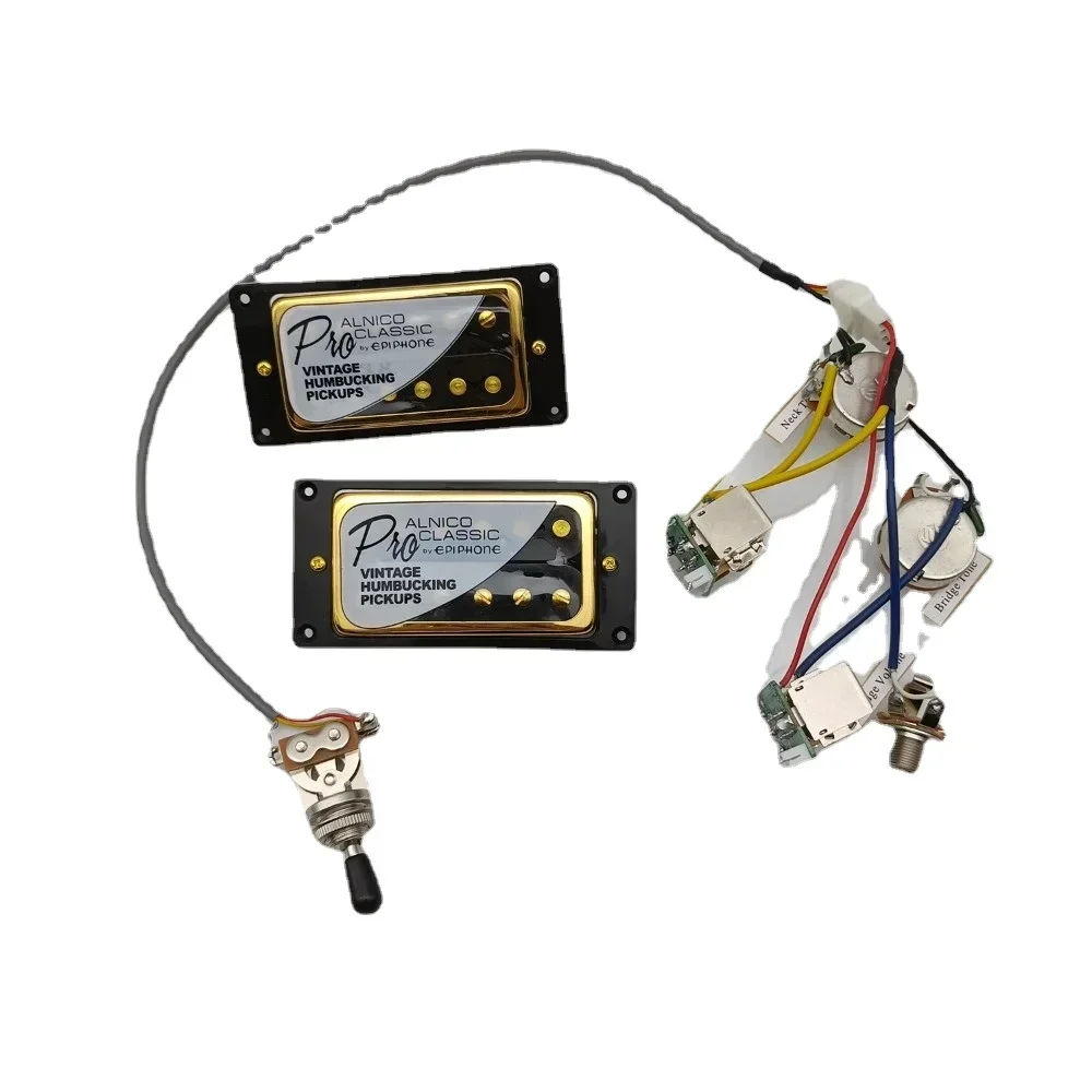 Epi Alnico Classic Bucker PRO Humbucker Set 8 Epi Alnico Classic Bucker PRO Humbucker Set - Image 8