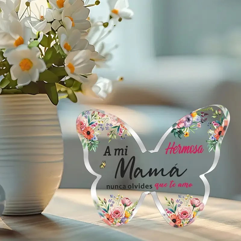 Acrylic Butterfly Plaque for Mom 4 Acrylic Butterfly Plaque for Mom - Image 4
