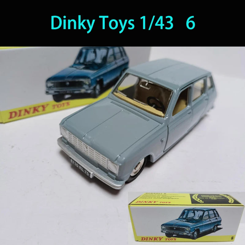 Renault 6 1/43 Alloy Diecast Model 6 Renault 6 1/43 Alloy Diecast Model - Image 6