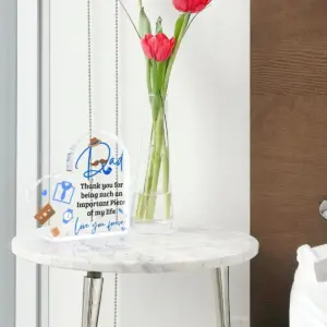Heart-Shaped Acrylic Dad Plaque 11 Sc06eef59245746bcb5204585625bea247
