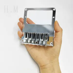 6-String Metal Electric Guitar Bridge in Silver, Gold, Black 12 Sc096758d04bb444188c5df20f0edd0a3k