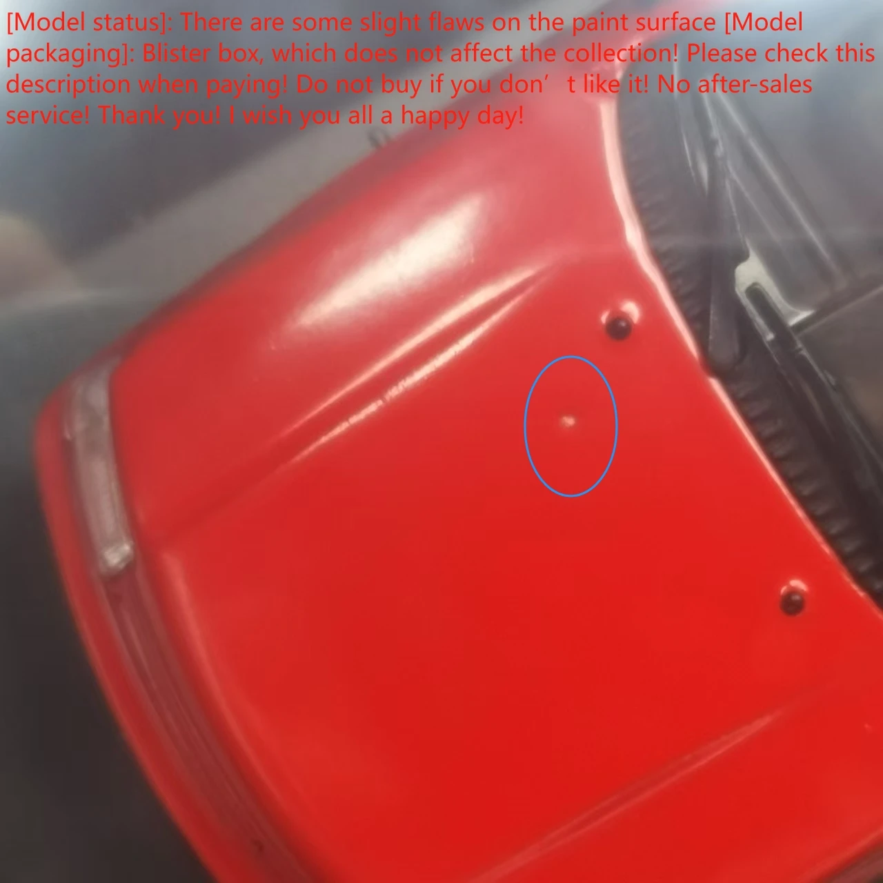 Red Renault Fuego GTA 1991 Die-Cast Model 5 Red Renault Fuego GTA 1991 Die-Cast Model - Image 5