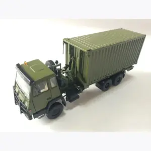 Shaanxi Military Container Truck Model 1:43 Scale 13 Sc0a8a4f57a9b41da85dd33717a4c7725d