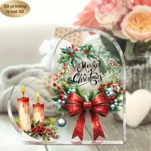 Heart-Shaped Christmas Acrylic Ornament 10 Sc0add35d69f240c88ea8ea05c413cd9fB