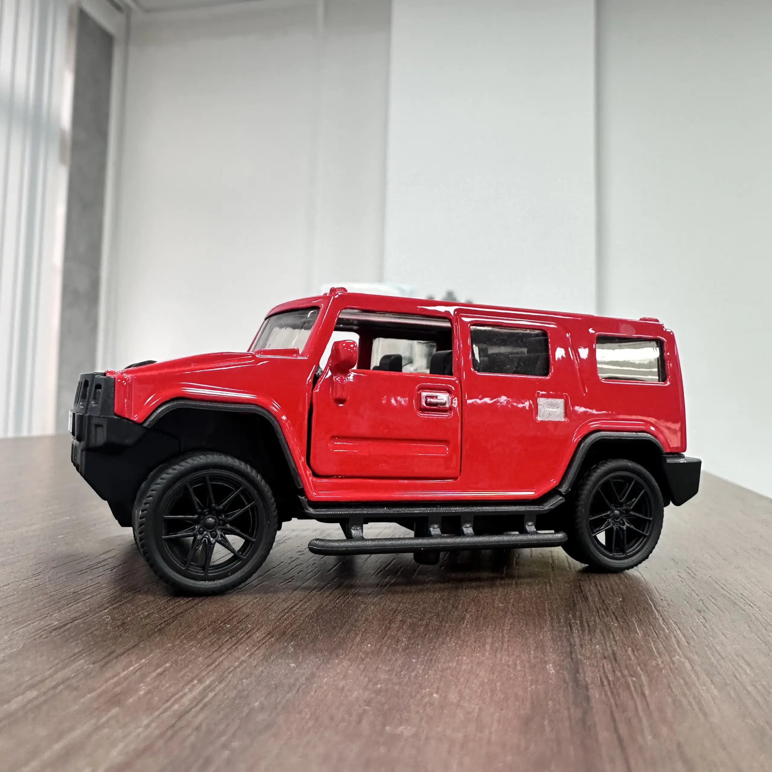 Red Alloy Off-Road Vehicle Toy for Collectors 5 Red Alloy Off-Road Vehicle Toy for Collectors - Image 5