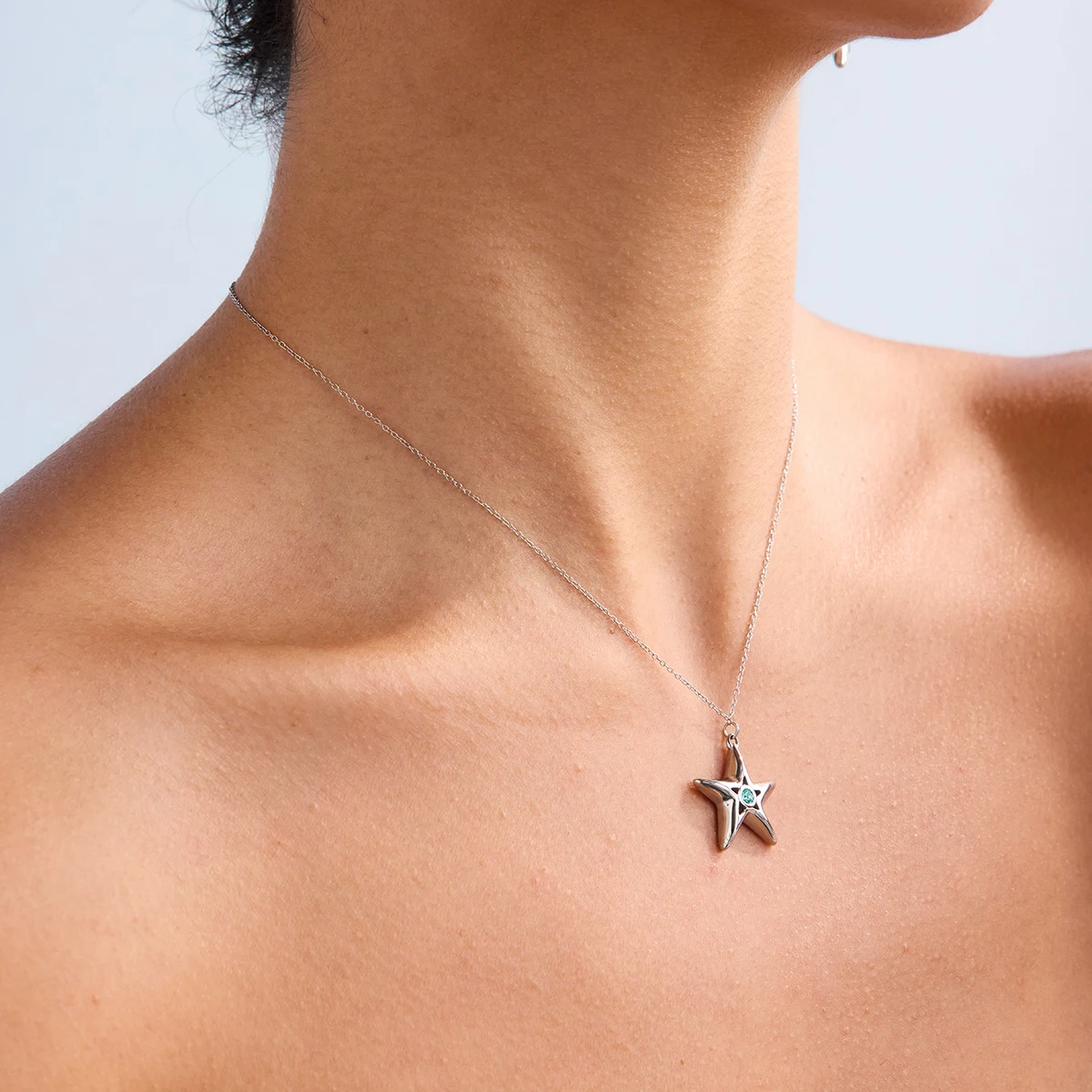 Stainless Steel Pentagram Pendant Necklace 2 Stainless Steel Pentagram Pendant Necklace - Image 2