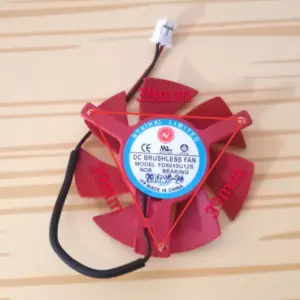 Red and Black 12V Cooling Fan FD5010U12S
