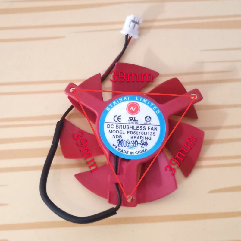 Red and Black 12V Cooling Fan FD5010U12S 1 Red and Black 12V Cooling Fan FD5010U12S