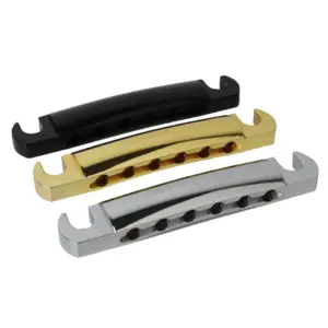 LP Guitar Tune-O-matic Bridge Set in Chrome, Gold, Black 11 Sc0e5bd9390f344a7b3e0222cc0de8348h
