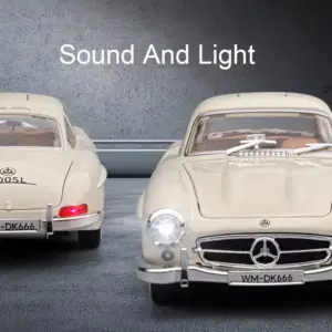 Mercedes-Benz 300SL Diecast Model in Red 13 Sc106e2f633964e3180ae1fbf507bbf17k