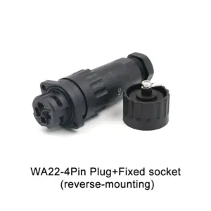 Industrial Waterproof IP67 Electrical Connector for 4/7 Pins 18 Sc110505fa721478791711933731b6e4cq