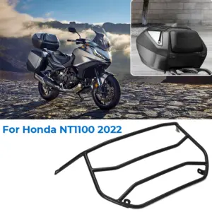 Black Rear Luggage Rack for Honda NT1100 2022 9 Sc112081fe27b46249b0dfad0238e9845t
