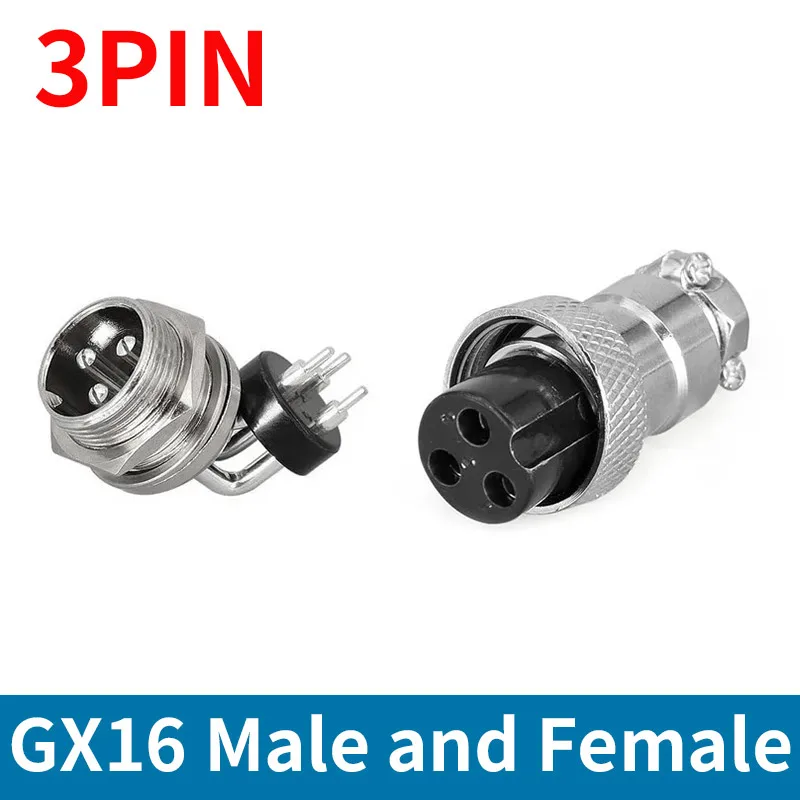 GX16 PCB Connector with 90-Degree Pin 8 GX16 PCB Connector with 90-Degree Pin - Image 8