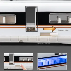 1:87 Scale High-Speed Railway Alloy Model 13 Sc123812d9d6f48b487b592354596d219N