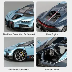 1:32 Alloy Bugatti Tourbillon Model 11 Sc12b694668354693b6d80728c8c3d8be8