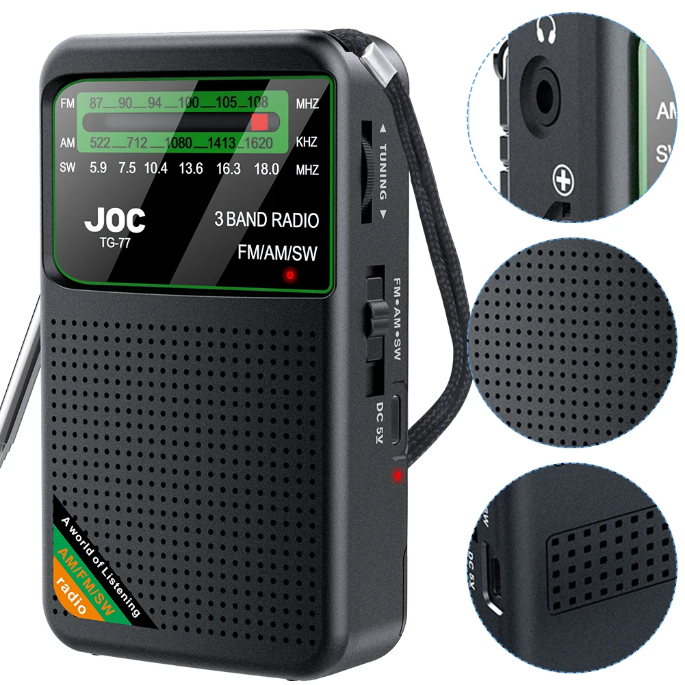 Mini Full Band Portable Radio for Wide Reception 2 Mini Full Band Portable Radio for Wide Reception - Image 2