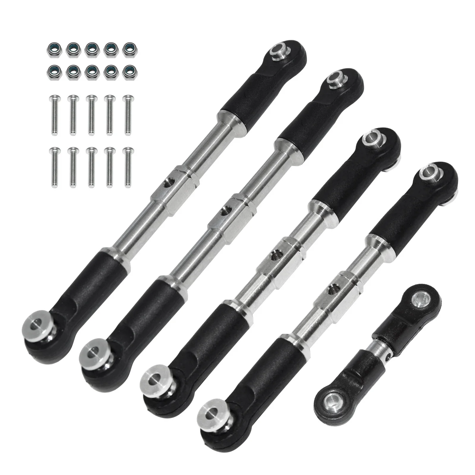 Set of Five Steel RC Car Turnbuckles for Arrma Models 3 Set of Five Steel RC Car Turnbuckles for Arrma Models - Image 3