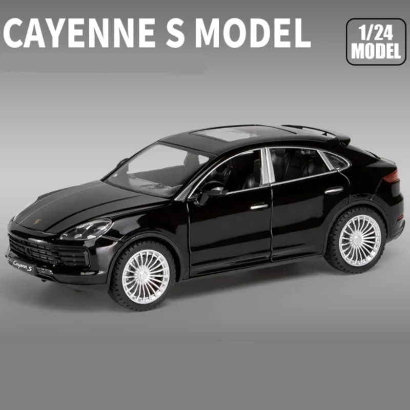 White 1:24 Porsche Cayenne Turbo S Diecast Model 8 White 1:24 Porsche Cayenne Turbo S Diecast Model - Image 8