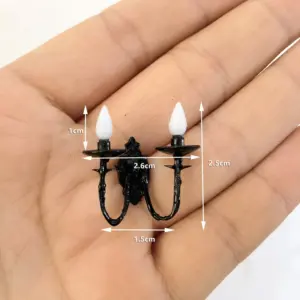 Vintage European Wall Lamp Miniature Model 15 Sc16b74f994dc4dc6bf61699ab497631cV