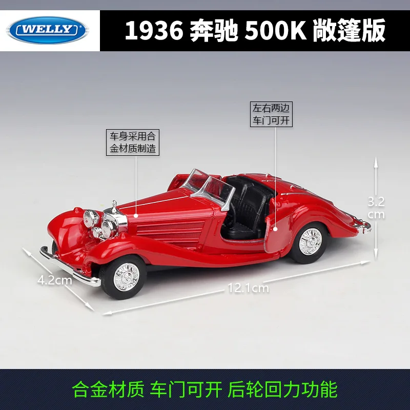 1936 Mercedes-Benz 500K Miniature Model 2 1936 Mercedes-Benz 500K Miniature Model - Image 2