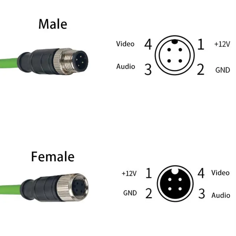 M12 Waterproof Sensor Extension Cable 0.5-30m 2 M12 Waterproof Sensor Extension Cable 0.5-30m - Image 2