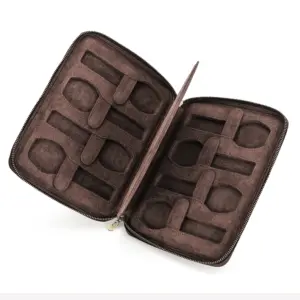 Leather Watch Organizer for Men CF1198-coffee 17 Sc1c685bf1d5e4afdae11c57a452ea540v