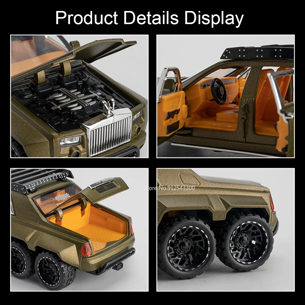 1:32 Scale Diecast Off-Road Vehicle Model 4 1:32 Scale Diecast Off-Road Vehicle Model - Image 4