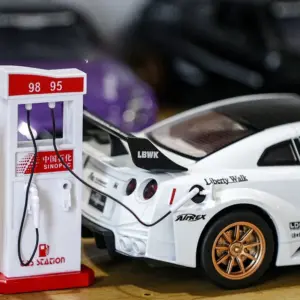 1:24 Diecast GTR CSR2 R34 Sports Car Model 12 Sc1c8d5025b27465f89a4573504574c9bu
