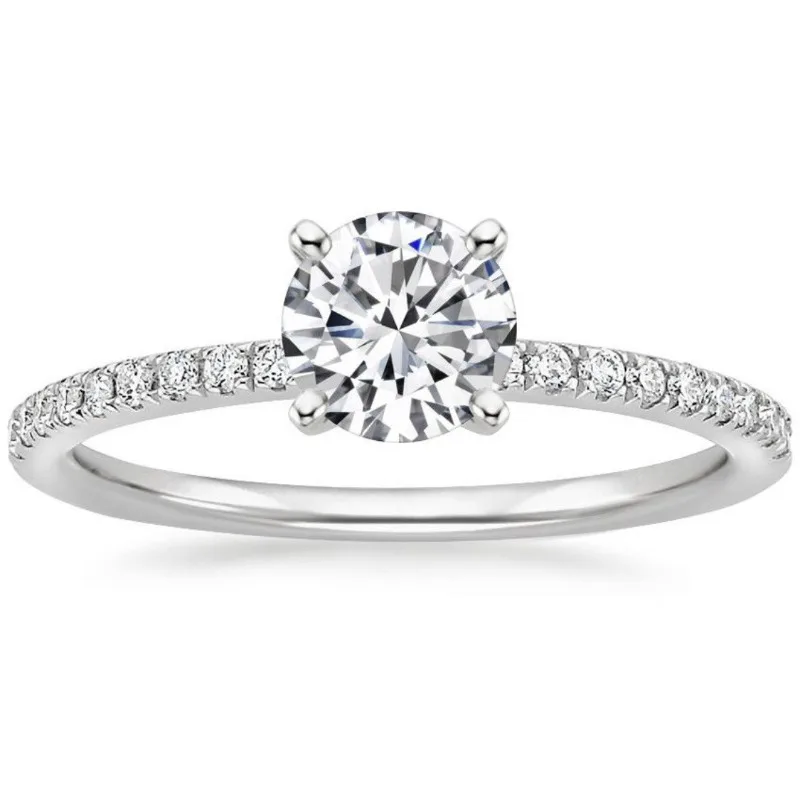 Geometric Cocktail Ring for Women with Zircon Accents 4 Geometric Cocktail Ring for Women with Zircon Accents - Image 4