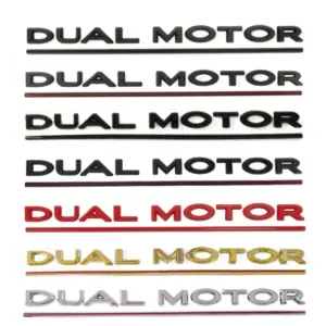 Tesla Dual Motor Emblem for Model Y, 3, X, S 11 Sc1fca3baf5b84f3eb4a9338606c21f35M