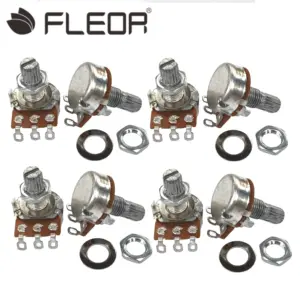 Premium 8-Piece Guitar Mini Potentiometer Set