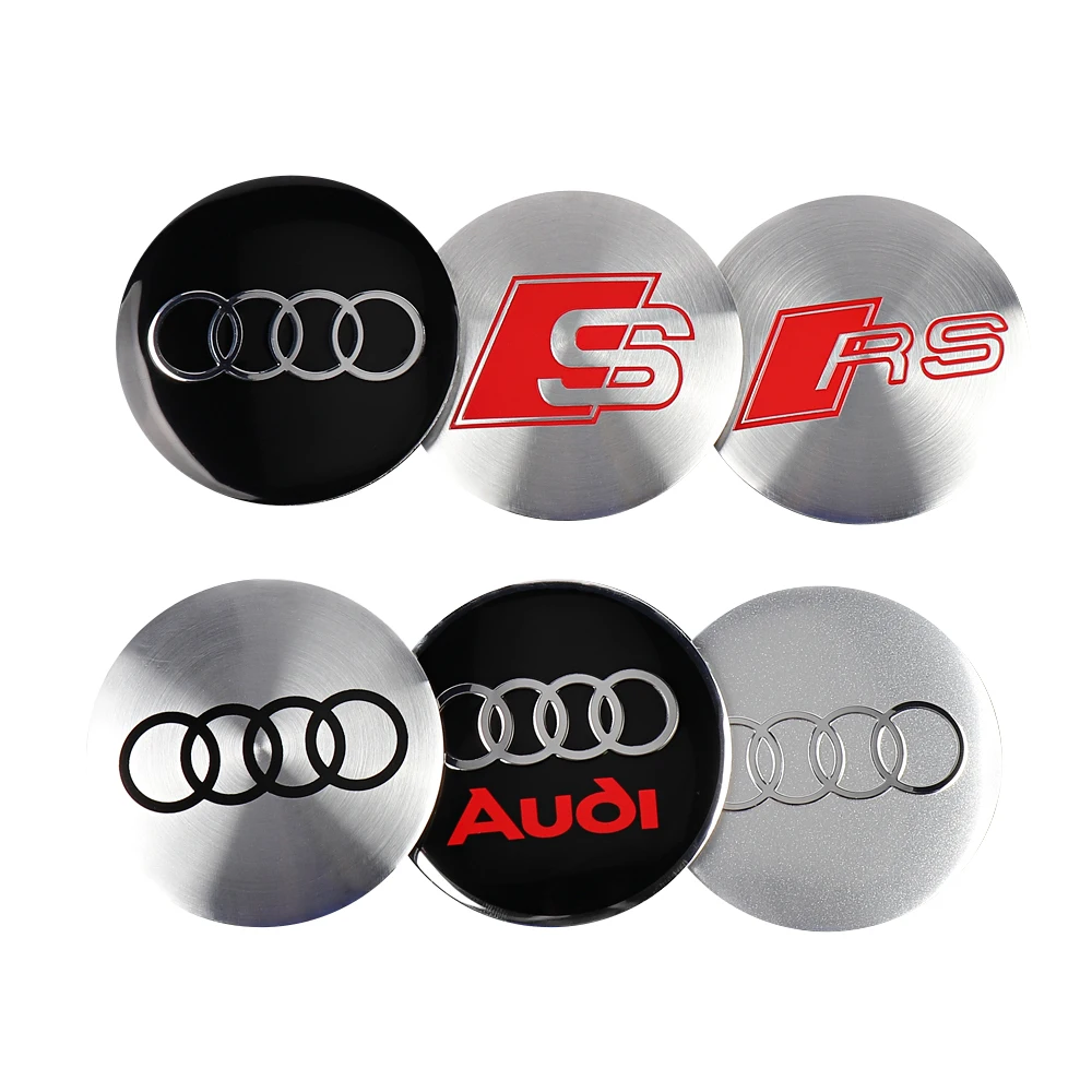Premium Aluminum Wheel Center Stickers Set 4 Premium Aluminum Wheel Center Stickers Set - Image 4